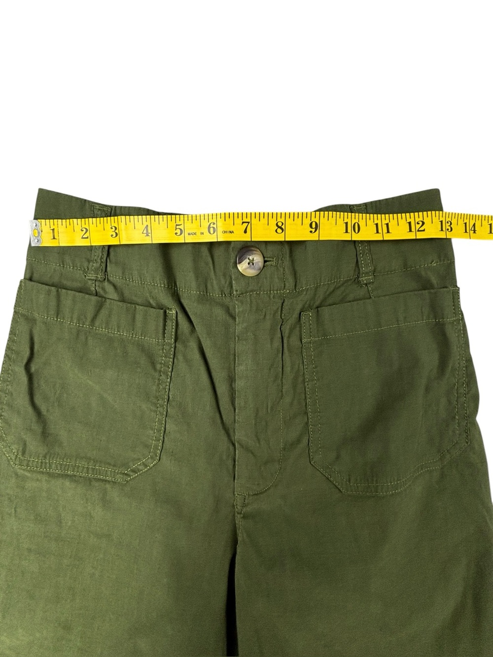 Maeve | The Collette | Linen Crop Wide Leg Pant | Size 27 | Excellent Condition! - Picture 7 of 8